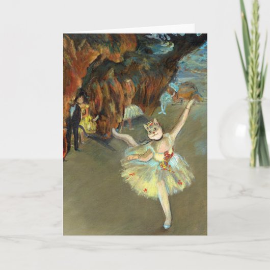 猫カードのガスを抜きました カード (正面)