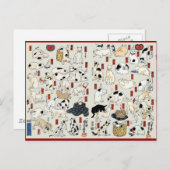 猫ガロール ポストカード (正面/裏面)