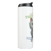 猫キッテン切れトラブル屋かわいい可愛いおもしろい タンブラー (回転左)