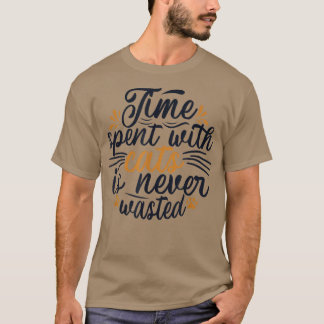 猫キャットパパ猫ママ猫好き Tシャツ