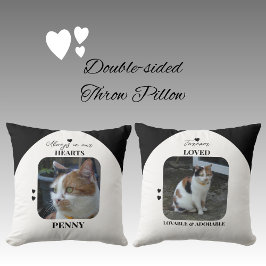 猫キープサケペット2枚メモリアルブラック クッション