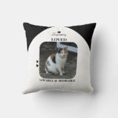 猫キープサケペット2枚メモリアルブラック クッション (裏面)