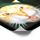 猫ギャングのミーム 楽しい混沌とした猫たち 常軌を逸した猫のユーモアH ポスター (角)