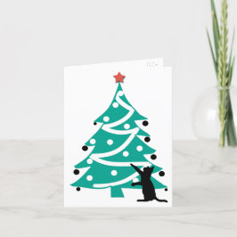 猫クリスマスカード「リトルドラマー・ボーイ」 シーズンカード