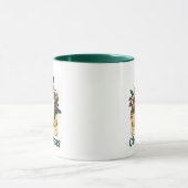 猫クリスマスレターウィンターアニマルズマグカップ マグカップ (中央)