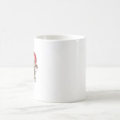 猫クリスマス冬の動物たち コーヒーマグカップ (中央)
