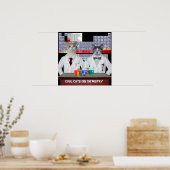 猫クールが化学を掘る ポスター (キッチン)