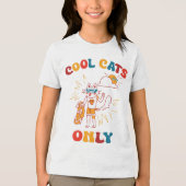 猫クールのみ トライブレンドＴシャツ (正面)