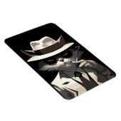 猫クールノワール:サベとミステリアスな猫 マグネット (右側)