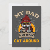 猫クールパパカスタム父のデイカード シーズンカード (正面)