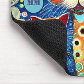 猫クール抽象芸術 マウスパッド (コーナー)