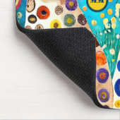 猫クール抽象芸術 マウスパッド (コーナー)