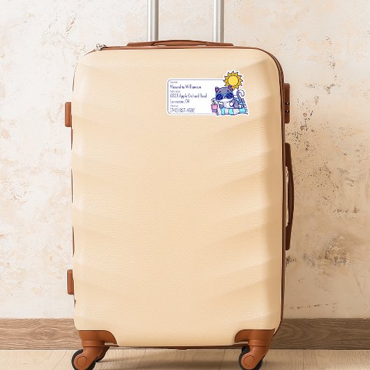 猫クール荷物ID シール