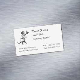 猫クール製カスタム磁気名刺 マグネット名刺