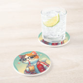 猫クール飲みボバ コースター (側面)