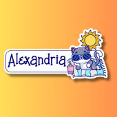 猫クールID シール