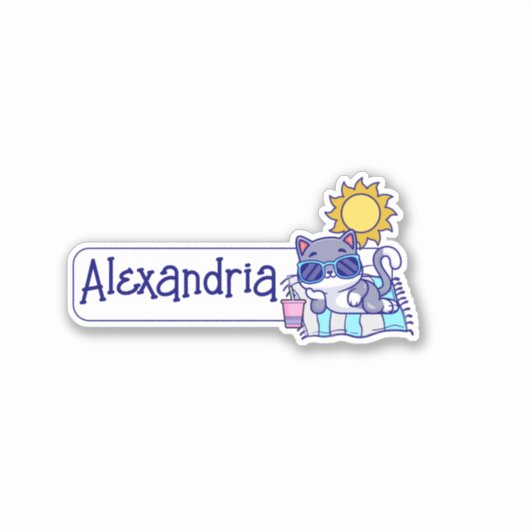 猫クールID シール (正面)