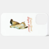 猫グッドライトミューおもしろい猫引用文かわいい子猫 Case-Mate iPhoneケース (裏面 / 右)
