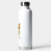 猫グッド |かわいいマンガ猫プリン ウォーターボトル (左面)