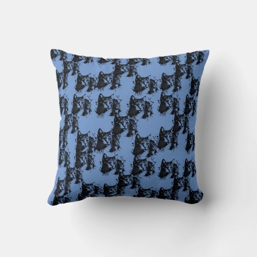 「猫グループ」 クッション (裏面)