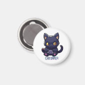 猫ゲーマー マグネット (正面/裏面)