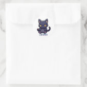 猫ゲーマー ラウンドシール (バッグ)