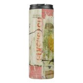 猫コラージュのタンブラー タンブラー (裏面)