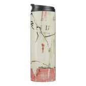 猫コラージュのタンブラー タンブラー (回転右)