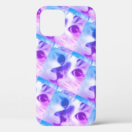 猫コラージュ Case-Mate iPhoneケース (裏面)