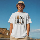 猫コレクション 背面図 Tシャツ