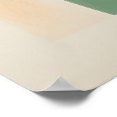 猫コンテンポラリーポスター ポスター (角)