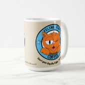 猫コーヒ素晴らしーかわいい漫画猫セニョールガト コーヒーマグカップ (正面右)