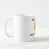 猫コ素晴らしーヒーMUへの愛よりも何の贈り物か コーヒーマグカップ (左)