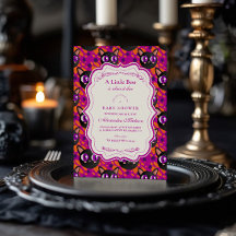 猫サイケデリックハロウィーンの赤ちゃんシャワー