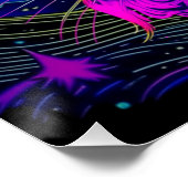 猫サイケデリック ポスター (コーナー)