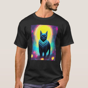 猫サイバーパンク おかしい メンズ レディース 少年少女 Tシャツ