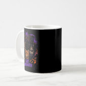 猫サバスCat Sabbath ネコメタルバンドのパロディ コーヒーマグカップ (正面左)