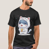 猫サメ Tシャツ (正面)
