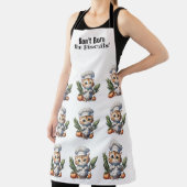 猫シェフおもしろいオールオーバープリントエプロン エプロン (インサイチュ)