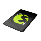 猫シルエットバスマット バスマット (アングル)