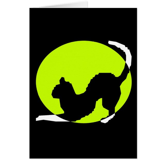 猫シルエット (正面)