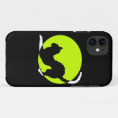 猫シルエット Case-Mate iPhoneケース (裏面(横))