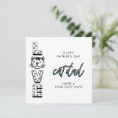 猫シンプルの願いからのお父様の日 カード (スタンド正面)