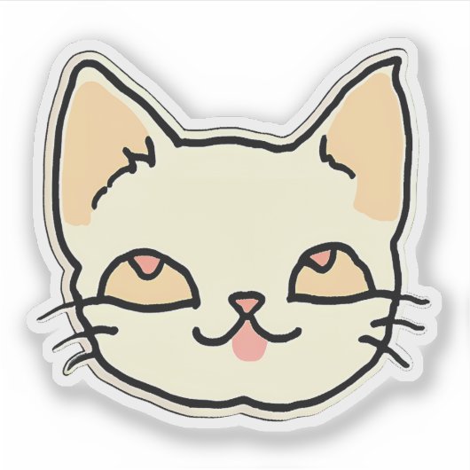 猫シール シール (正面)