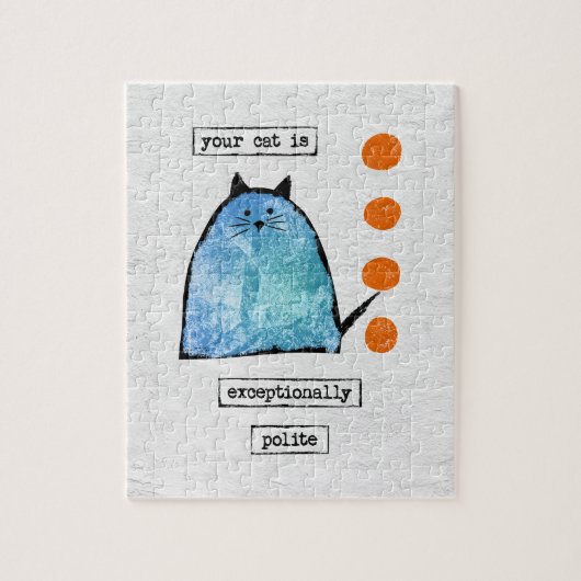 猫ジグソーパズルおもしろい- Cat Expretional ジグソーパズル (縦)