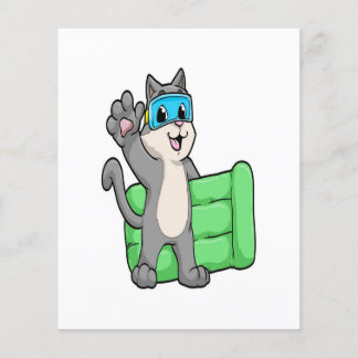 猫スイミングゴーグルリロ チラシ