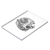 猫スカル ノートブック (左側)