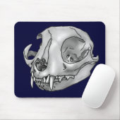 猫スカル マウスパッド (マウス)