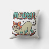 猫スケートニャー クッション (裏面)