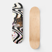 猫スケートボードでライブ スケートボード (正面)